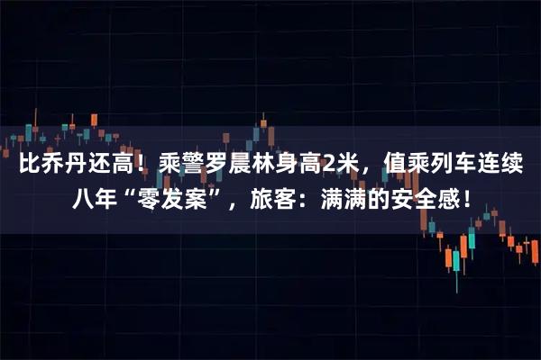 比乔丹还高！乘警罗晨林身高2米，值乘列车连续八年“零发案”，旅客：满满的安全感！